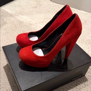 Dolce Vita Vibrant Red Heels
